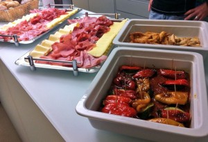 Üppige Auswahl für hungrige...